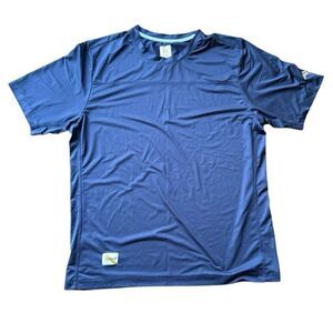 Tracksmith Short Sleeve Performance Tee Navy XL Running